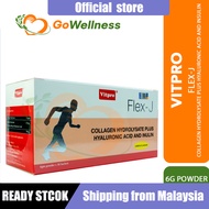 VITPRO FLEX-J LEMON FLAVOUR 6GM X 30S | Reduce Joint Pain Stiffness & Improve Joints Functions