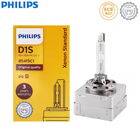 Philips HID D1S 35W Xenon Standard 4200K Auto Original Headlight Car Original White Bulbs Replacemen