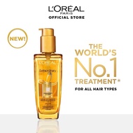 L'Oreal Paris Elseve Extraordinary Oil Gold 100ml (All Hair Types, Hair Treatment, Hair Oil)