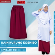 Indah Pesona Primary & Secondary School Koshibo Kurung - Maroon/Size 26-2XL