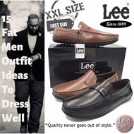 Premium Quality Lee PLUS SIZE XXL Men’s Formal Casual Loafers Shoes Kasut Lee Size Besar Berkualiti