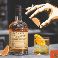 格兰（Grant\'s）三只猴子调配麦芽苏格兰威士忌 年货送礼  三只猴子700ml
