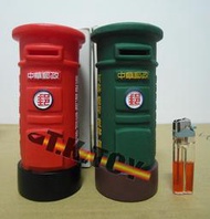 [TK 119]如圖全新品 早期 中華郵政 郵局 郵政寶寶  紅綠郵筒 限量存錢筒