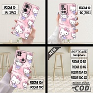 Redmi 10 5G case -Redmi 10 4G -Redmi 10A -Redmi 10C _Silicone Casing Black Clear Flexible Material c