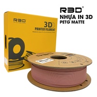 Nhựa sợi in 3D PETG MATTE chất lượng cao chính hãng R3D - màu Đất Nung Terracotta