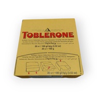Toblerone 1box milk chocolate 100grms 20s