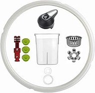 11PCS Replacement Parts for Instant Pot LUX80 8QT Includes Steam Release Handle, Sealing Ring, Float