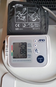 日本製造 兩年保養(有購買單據) 電子血壓計 Made in Japan A&D AND UA-767JP Electronic Digital Blood Pressure Monitor with