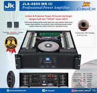 Power JLA 4800 MK III JK Coustic Power Amplifier JLA 4800 MKIII