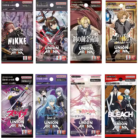Bandai Union Arena Series CCG Goddess of Victory Booster 3Packs TCG Collection Card Game in Stock FA