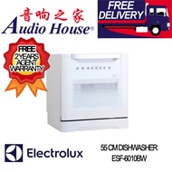 ELECTROLUX ESF-6010BW 55 CM DISHWASHER ***2 YEARS ELECTROLUX WARRANTY***