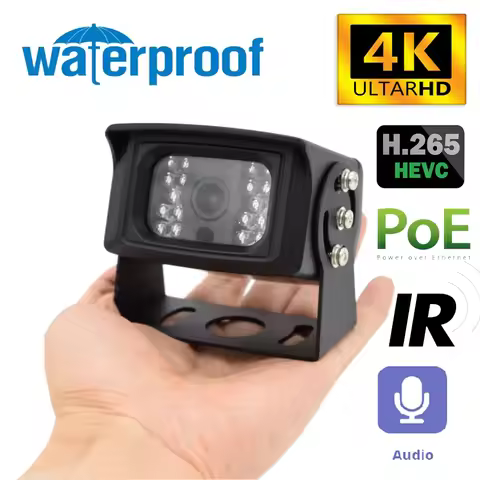 POE Waterproof 1MP 2MP 3MP 4MP 5MP 8MP 4K BUS IP Network Camera Outdoor Waterproof IP67 CAR IP CAMER