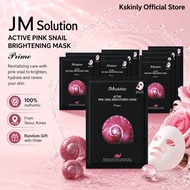 JM Solution Active Pink Snail Brightening Mask Prime 30ml (10ea) Korean Skincare Daily 100% Authenti