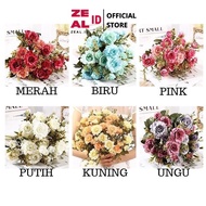 ZEAL-ID - Artificial Marguerite Flower Bouquet P42 Decoration
