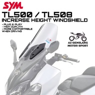 WINDSHIELD SYM TL500 TL 500 / TL508 TL508 INCREASE HEIGHT WINDSHIELD ACCESSORIES ACCESSORY MODIFIED 