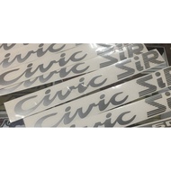 Civic Sir Sticker For Eg6 (plot sticker)