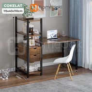 Homedoki Meja Belajar / Meja Komputer / Meja Kerja Minimalis / Meja Belajar Dewasa Minimalis