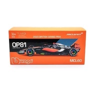 Bburago Diecast 18-38088 - Model Car - F1 McLaren MCL60 '23 Scale 143