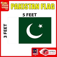 PAKISTAN FLAG 3x5 FEET KAKI / / BENDERA NEGARA PAKISTAN FLAGS
