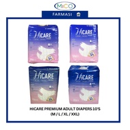 HICARE PREMIUM ADULT DIAPERS - (M / L / XL / XXL)