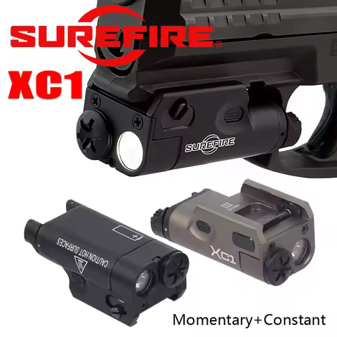 Tactical Surefire XC1 Weapons LED Light Upgrade Metal Hunting Pistol Scout Flashlight For Airsoft G1