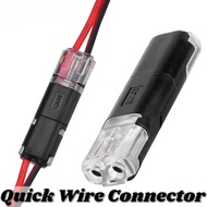 [Wholesale] Car Fast Plug Wire Connector 2 Pin Way Plugs Wire Cable Automotive Strip Terminal Connec