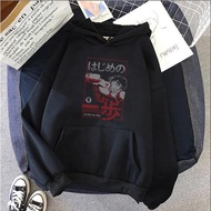 Fight Hoodie Jacket Ippo Comic Ippo The Boxer Training Hoodie Jumper Cotton Fleece Material