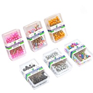 LARGE PINS FOR HIJAB NEEDLE, MICA, 4CM LENGTH Jarum Peniti Tudung Jarum Peniti Panjang Peniti Tudung