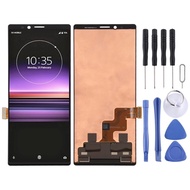 Spareparts OLED LCD Screen for Sony Xperia 1 with Digitizer Full Assembly(Black)