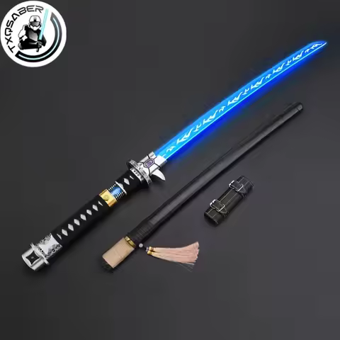 TXQSABER Crystal Heavy Dueling Lightsaber Bluetooth Control Gesture Ignition Colors change Force Bla