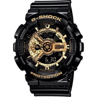 GA-110GB-1A นาฬิกาสำหรับผู้ชาย Casio G Shock สีดำทอง