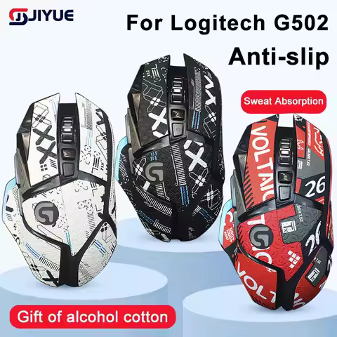 Upgraded Mouse Grip Tape Skate Handmade Sticker Non Slip Lizard Skin Suck Sweat For Logitech G502 He