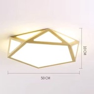 北歐馬卡龍天花吸頂燈（鏤空金50CM）(不含安裝 可介紹師傅)