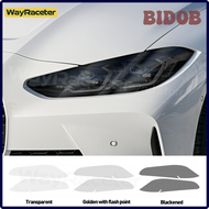 BIDOB Car Headlight Protective Film Smoked Black Tint Vinyl Transparent TPU Sticker For BMW M3 G80 G81 Touring 2021 2022 2023 2024 EIBIP