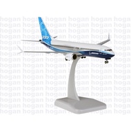 Hogan 200 Scale Hand-Assembled Airplane Model Boeing 737 Series MAX10 Airplane Model