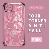 Transparency Casing For Realme C21Y C25Y Phone Case Protection Drop-Proof Cases Cover 0110 FS