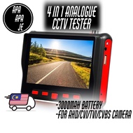 Portable 4.3" TFT LCD HD Security CCTV Camera Monitor Tester AHD/CVI/TVI/CVBS Camera Tester with UTC