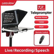 Bestview T2 Big Screen Prompter Professional Interview Teleprompter Anchorman Host for DSLR For iPad