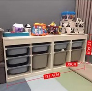 全城熱賣 - 實木兒童玩具分類收納架整理架多層寶寶書架幼儿園收納櫃