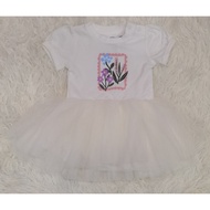 Baby Girl C0TT0N ON Short/Longsleeve Romper Tutu Dress