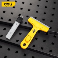 DELI Metal Scraper (145mm / 10 Pcs Blades) DL4723