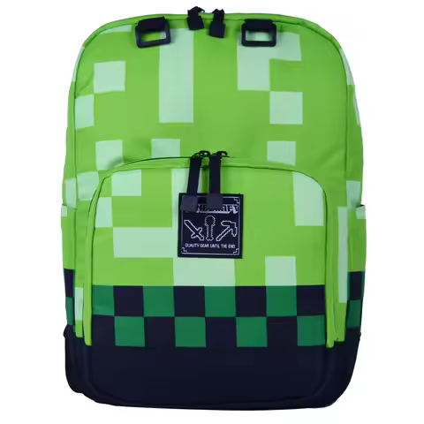 Minecraft Backpack Large Capacity Lightweight Kawaii Mochila Comfortable Spine Protection Fashion Pr