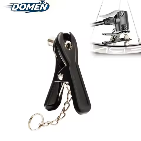 DOMEN Bicycle Tire Inflator Nozzle Bike Pump Adapter Multi-use Valve Air Pump Adapter Bike Pump Head