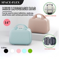 Bagasi Beg Pakaian Pegang Tangan Kecil 14 inci Beg Solek Anti-Scratch with Large Capacity makeup pou