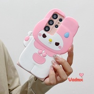 Cute Pink Melody Phone Case For Huawei Magic 5 3 Pro Nova 11i Y91 Y71 Honor 90 Pro 90 Lite X50i X5 Plus X7A X8A X8 X5 X7 4G Silicone Cartoon Soft Cover