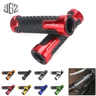 Pulsar Handlebar Motorcycle CNC Aluminum Rubber Grip Handle Bar Hand Grips Street Racing Bike Access