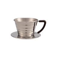 Direct from Japan Kalita Kalita Coffee Dripper Wave Series Stainless Wave Dripper 155S for 1~2 people made in Japan Wave Dripper 155S Drip Apparatus Coffee Shop Cafe Outdoor Camping
