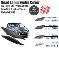❤️Eyelids Cover Lampu Depan Perodua Myvi OLD 2006-2011 2pcs