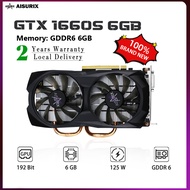 AISURIX Nvidia GTX 1660 SUPER™ 6GB GDDR6 Graphic Card GeForce Video card GPU For Gaming Work Office 5.0 40 Ratings 269 Sold