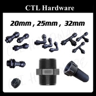 20mm~32mm Hansen Fitting Connector Socket / Elbow / Tee / Nipple / Tank Connector / Extension piece